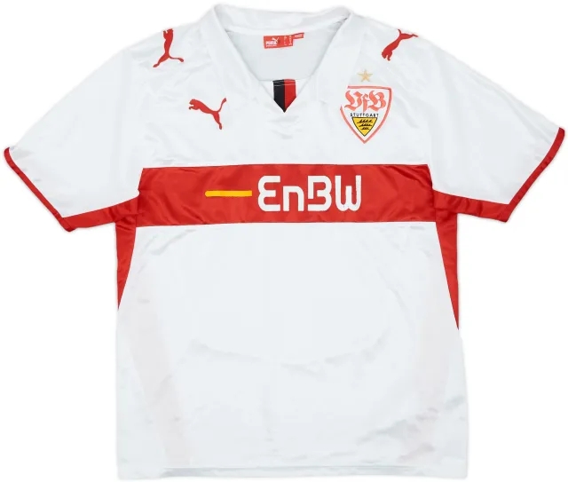 Puma Stuttgart Boys SS Home Shirt 2008/09