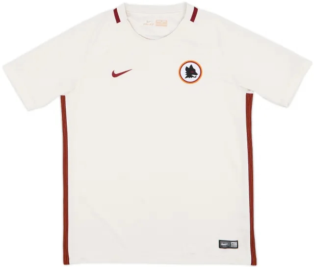 2016-17 Roma Away Shirt - 9/10 - (XL.Boys)