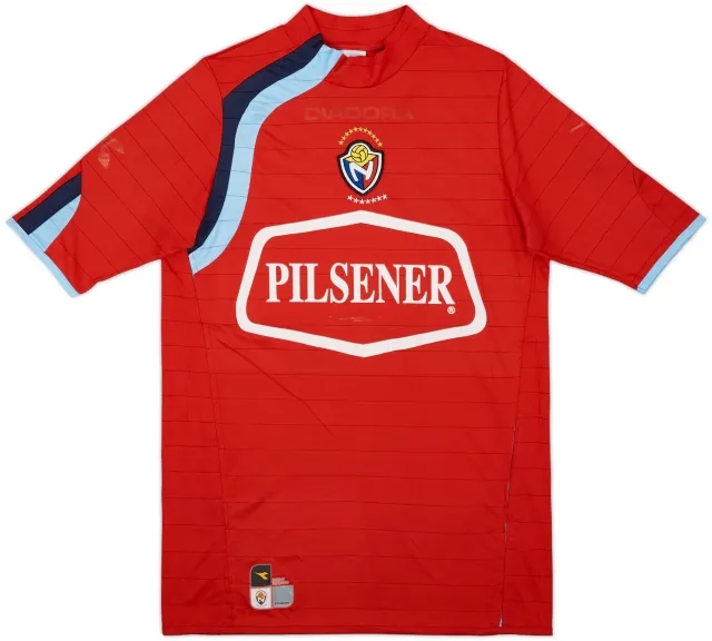 Diadora Nacional Mens SS Home Shirt 2005/06