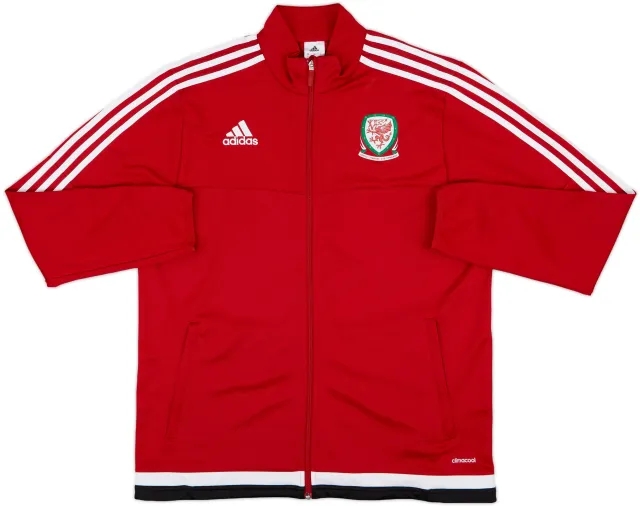 2016-17 Wales adidas Track Jacket - 7/10 - (L)