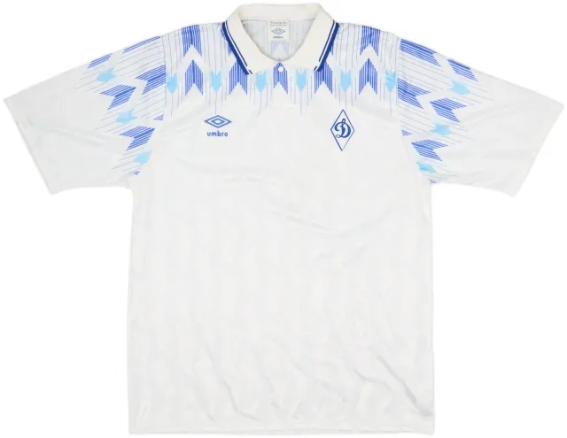 1990-92 Dynamo Moscow Away Shirt - 9/10 - (L)