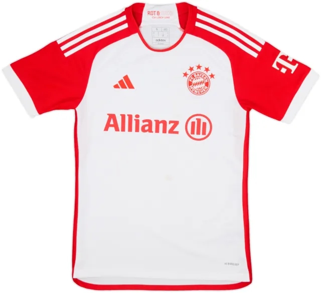 adidas Bayern Munich Adults SS Home Shirt 2023/24
