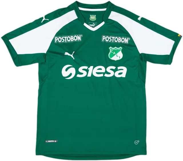 2018 Deportivo Cali Home Shirt - 7/10 - (L)