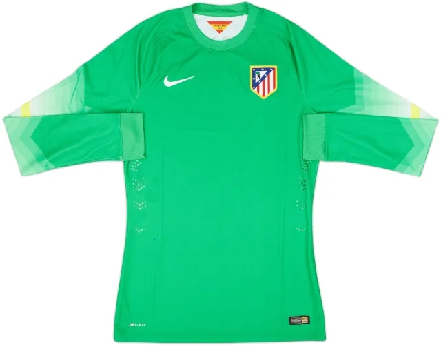 Nike Atlético Madrid Mens LS Goalkeeper Player Issue Home Shirt 2014/15
