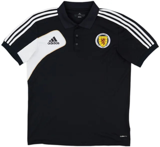 2011-12 Scotland adidas Polo Shirt - 7/10 - (M)