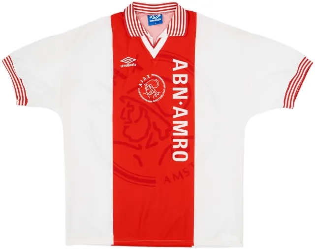 1995-96 Ajax Home Shirt - 8/10 - (XL)