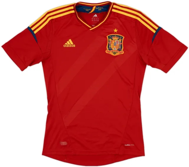 2011-12 Spain Home Shirt - 8/10 - (S)