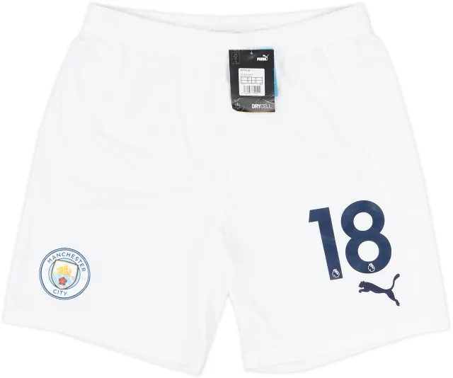 2020-21 Manchester City Home Shorts #18 (M)