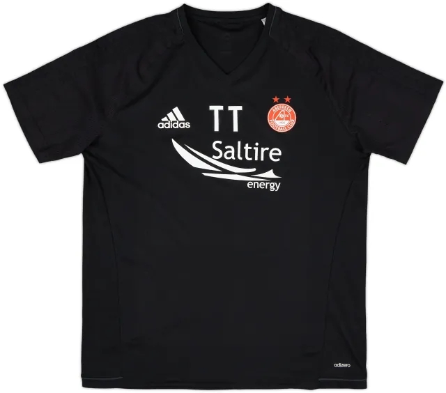 2017-18 Aberdeen adidas Staff Issue Training Shirt TT - 7/10 - (L)