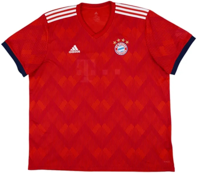 adidas Bayern Munich Mens SS Home Shirt 2018/19