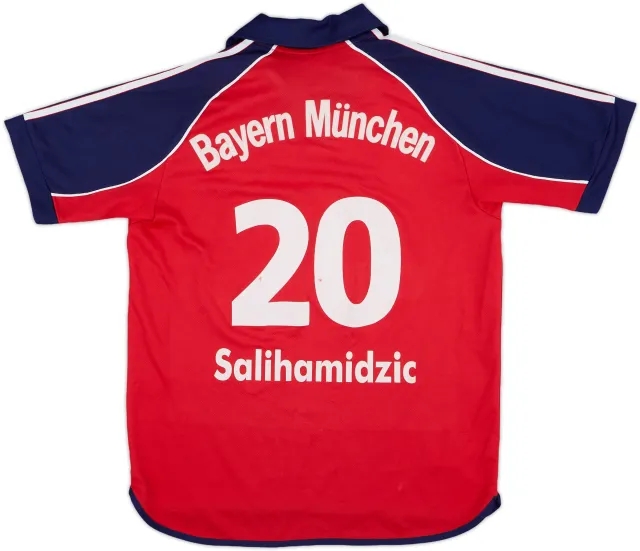 adidas Bayern Munich Boys SS Home Shirt 1999/01