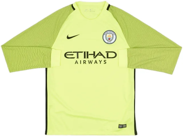 2016-17 Manchester City GK Shirt - 8/10 - (M)