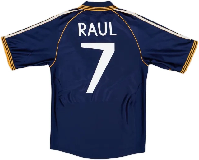 1998-99 Real Madrid Third Shirt Raul #7 - 6/10 - (S)