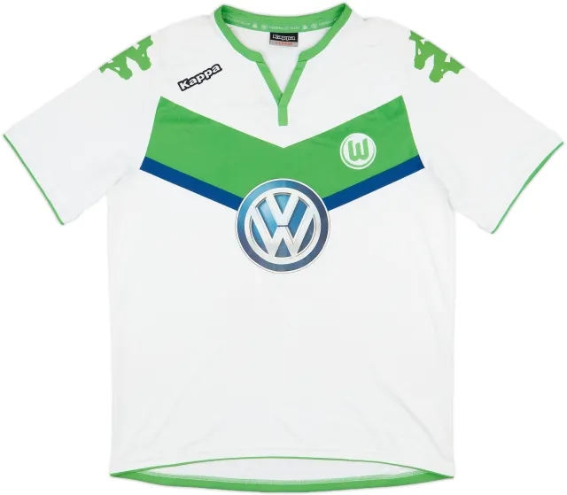 Kappa Wolfsburg Mens SS Home Shirt 2015/16