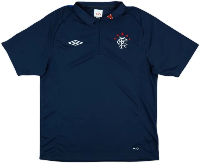 Umbro Rangers Mens SS Home Shirt 2010/11