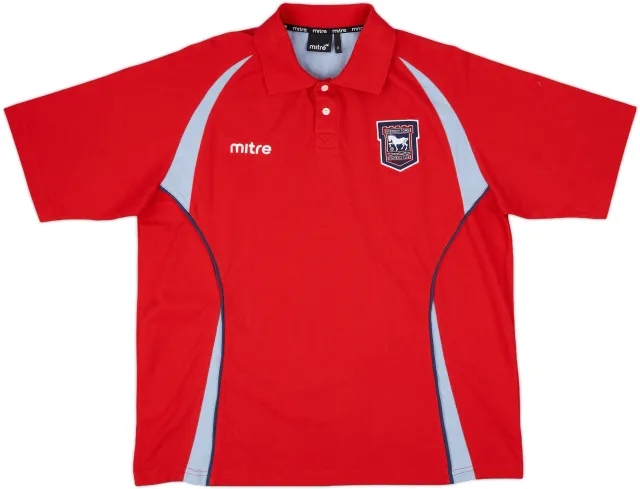 2009-10 Ipswich Mitre Town Polo Shirt - 9/10 - (XL)