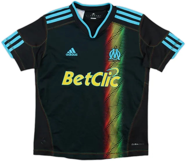 2010-11 Olympique Marseille Third Shirt - 6/10 - (L.Boys)