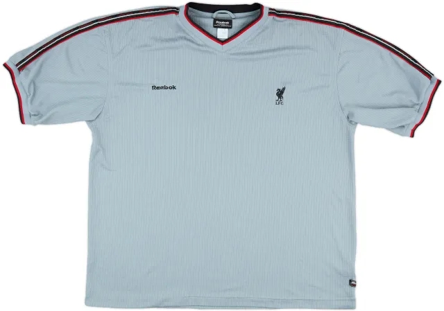 2002-03 Liverpool Reebok Training Shirt - 9/10 - (XXL)
