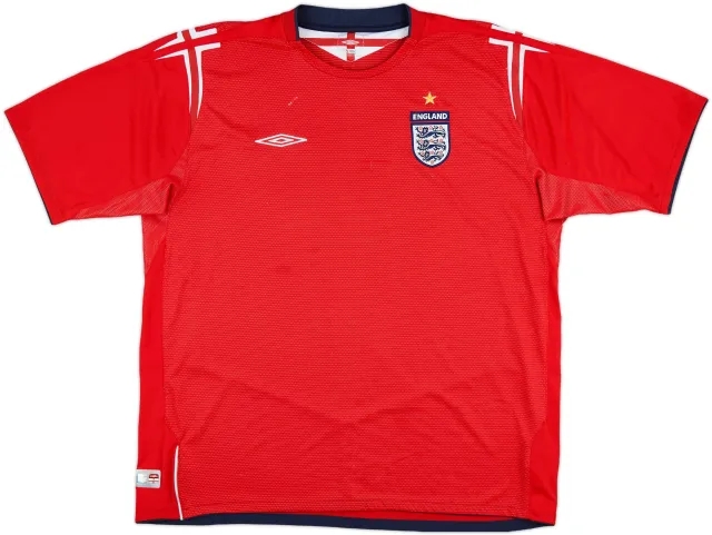 2004-06 England Away Shirt - 5/10 - (XXL)