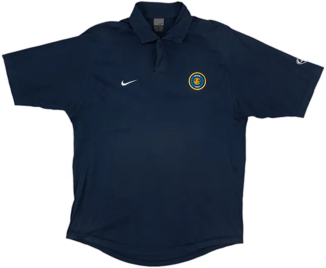 2003-04 Inter Milan Nike Polo Shirt - 7/10 - (XL)