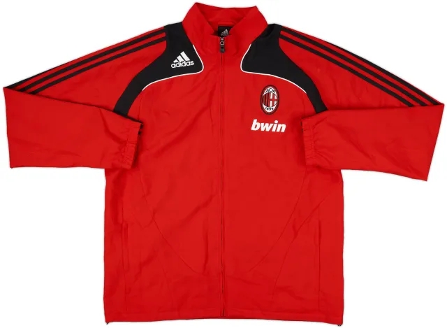 2008-09 AC Milan adidas Track Jacket - 8/10 - (L/XL)