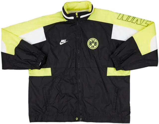 1995-96 Borussia Dortmund Nike Hooded Rain Jacket - 6/10 - (XL)