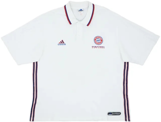 adidas Bayern Munich Mens SS Home Shirt 1999/00