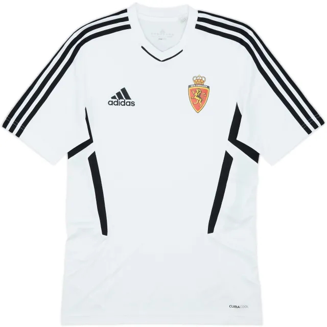 2010-11 Real Zaragoza adidas Training Shirt - 6/10 - (XS)