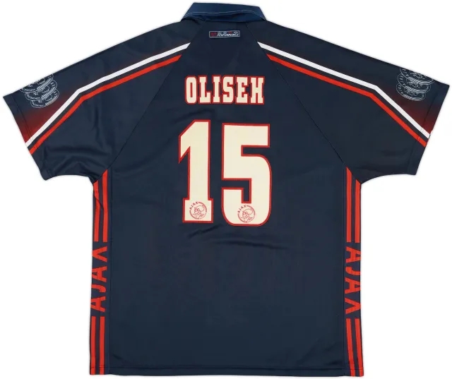 1997-98 Ajax Away Shirt Oliseh #15 - 8/10 - (XL)