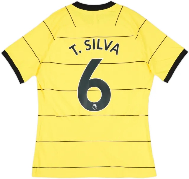 2021-22 Chelsea Player Issue Away Shirt T.Silva #6 - 10/10 - (L)