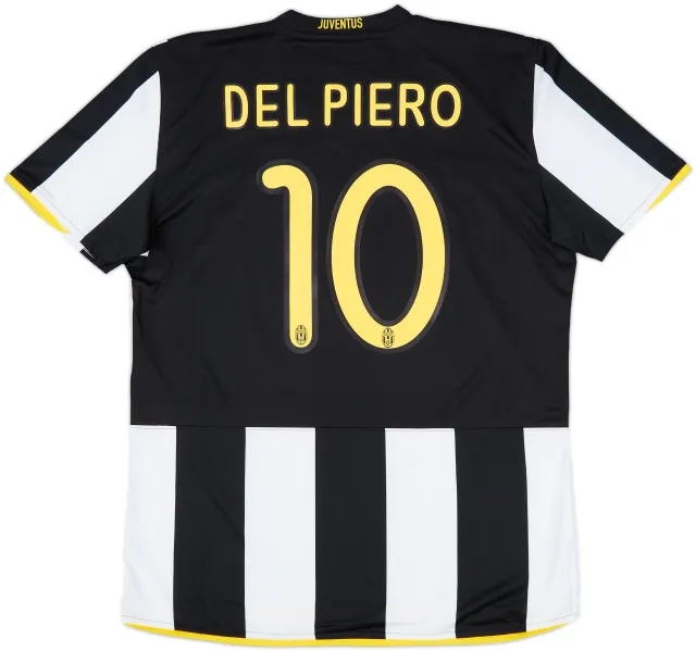 2008-09 Juventus Player Issue Home Shirt Del Piero #10 (XL)