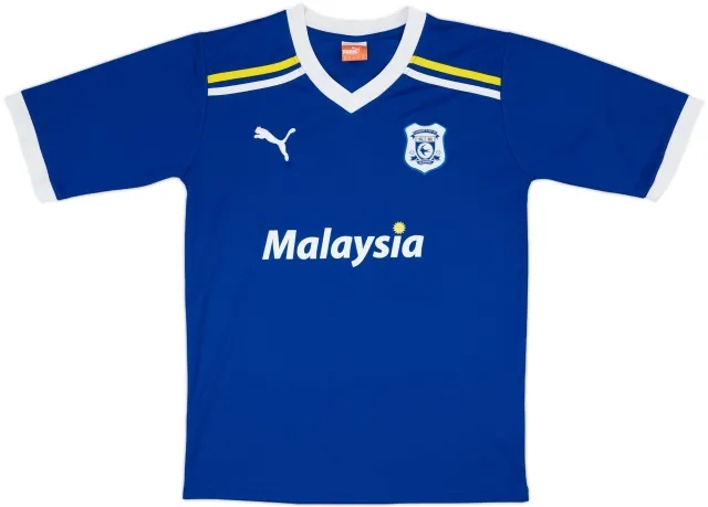 2011-12 Cardiff Home Shirt - 7/10 - (M)