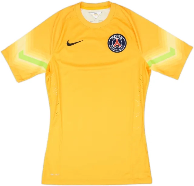 2014-15 Paris Saint-Germain Player Issue GK S/S Shirt - 6/10 - (S)