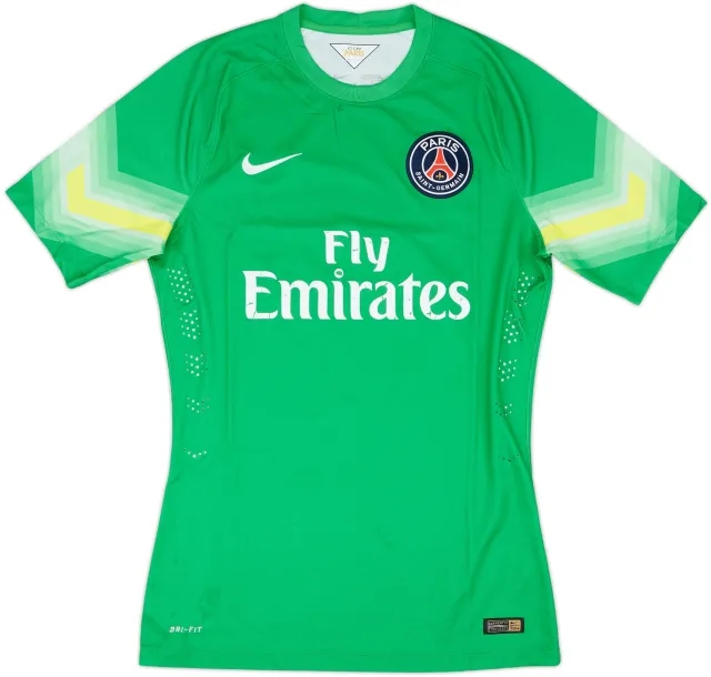2014-15 Paris Saint-Germain Player Issue GK S/S Shirt - 4/10 - (M)