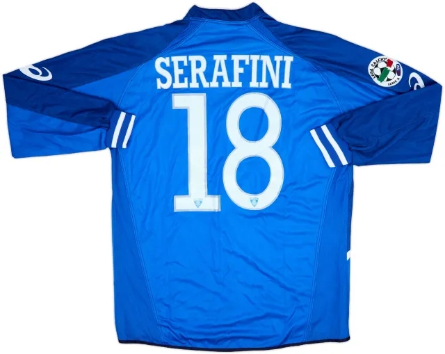 Asics Empoli Mens LS Player Issue Home Shirt 2005/06