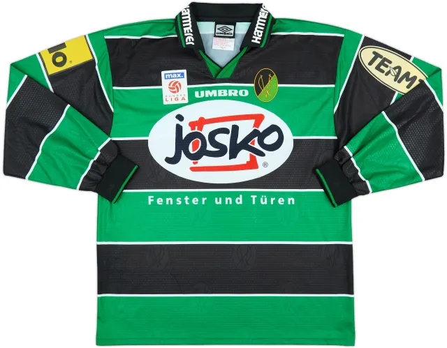 2001-02 SV Ried Match Issue Home L/S Shirt #29