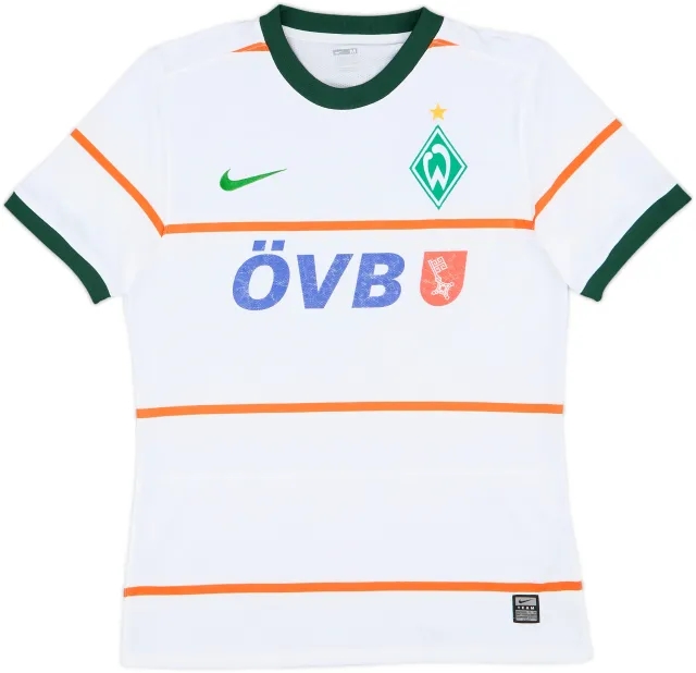 Nike Werder Bremen Mens SS Player Issue Away Shirt 2009/10