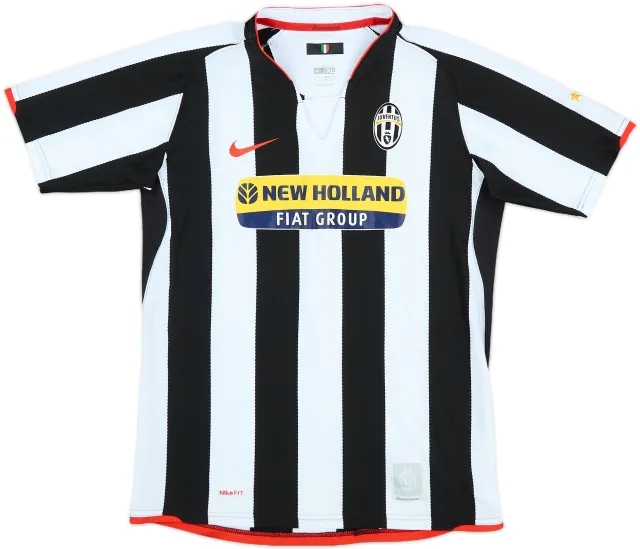 2007-08 Juventus Home Shirt - 9/10 - (XL.Boys)