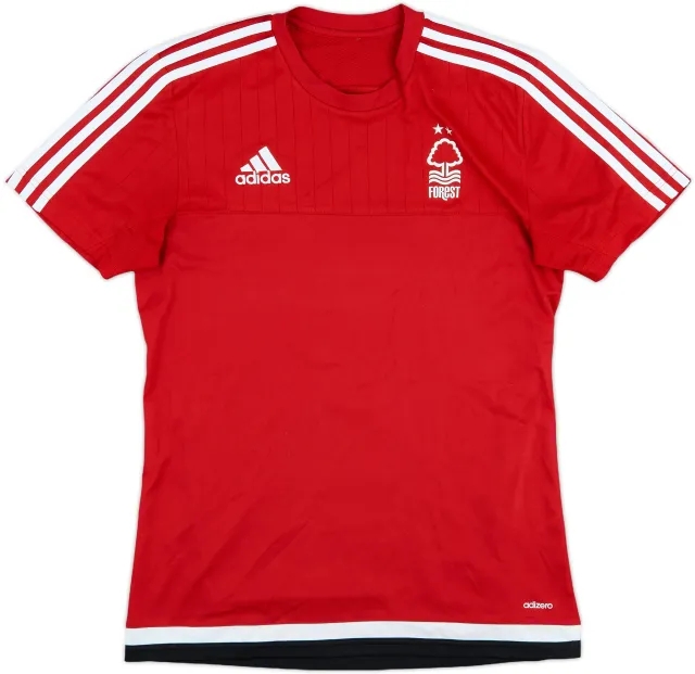 adidas Nottingham Forest Mens SS Home Shirt 2015/16