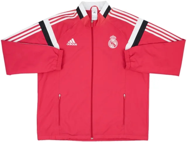 2014-15 Real Madrid adidas Track Jacket - 8/10 - (XL)