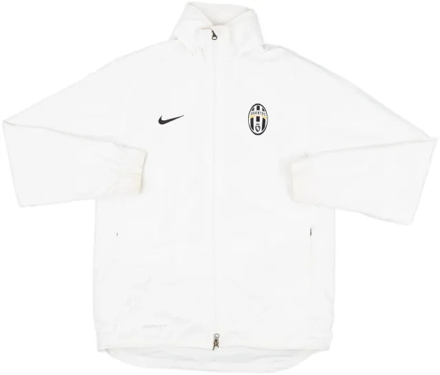 2011-12 Juventus Nike Hooded Rain Jacket - 8/10 - (M)