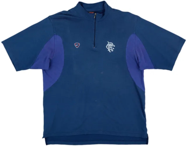 2000-01 Rangers Nike Polo Shirt - 7/10 - (M)
