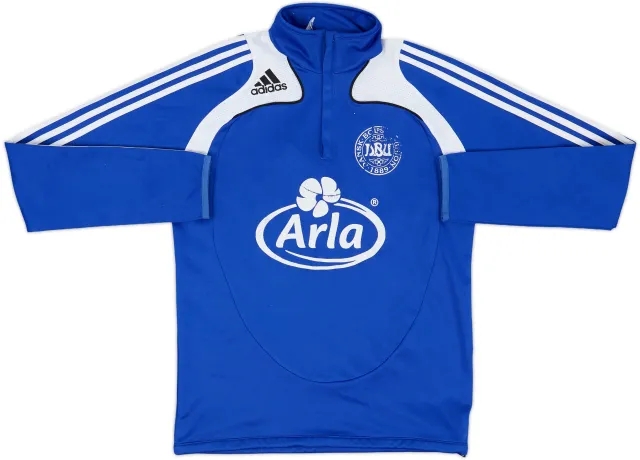 2009-10 Denmark adidas 1/4 Zip Training Top - 4/10 - (S)