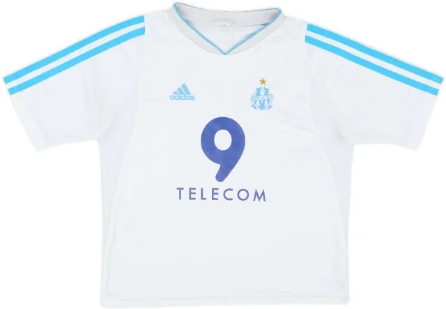 2003-04 Olympique Marseille Home Shirt - 6/10 - (M.Boys)
