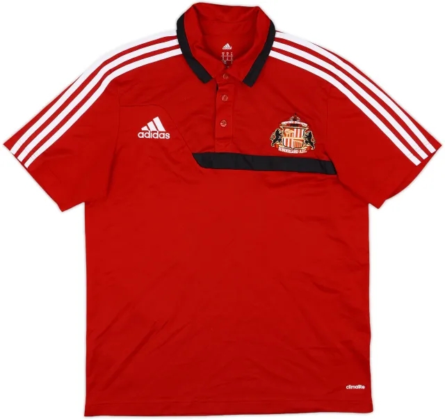 2013-14 Sunderland adidas Polo Shirt - 9/10 - (M)