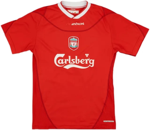 2002-04 Liverpool Home Shirt - 4/10 - (XS)