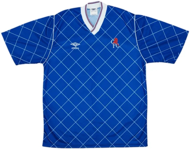1987-89 Chelsea Home Shirt - 10/10 - (M)