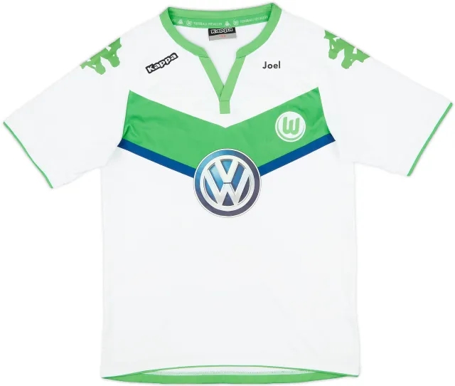 Kappa Wolfsburg Boys SS Home Shirt 2015/16