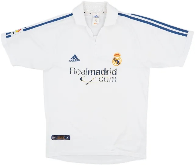 2001 Real Madrid Home Shirt - 4/10 - (S)