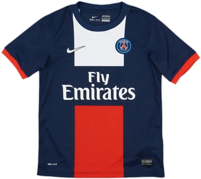 2013-14 Paris Saint-Germain Home Shirt - 8/10 - (M.Boys)
